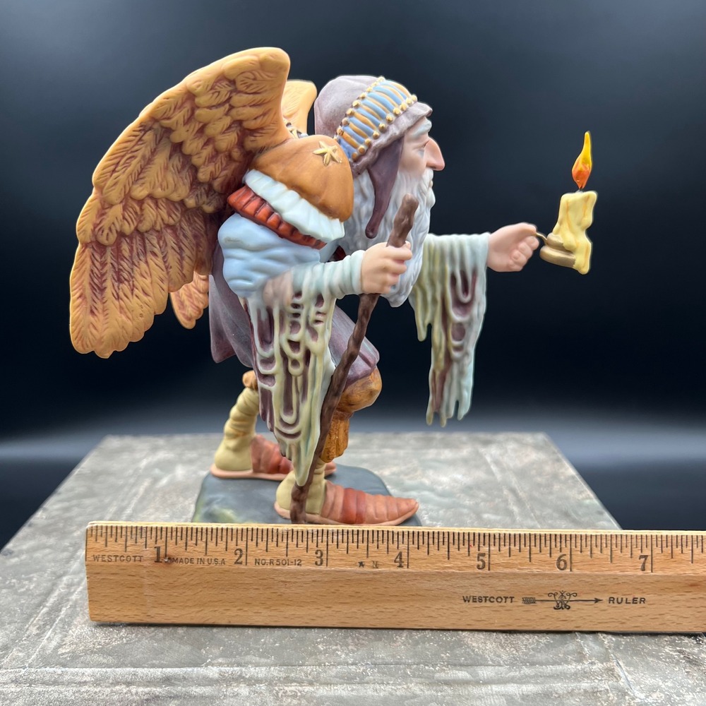 James C Christensen The Oldest Angel Greenwich Workshop Figurine 40/2500 - Picture 11 of 12